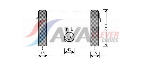 Осушувач кондиціонера AVA QUALITY COOLING HYD218 - zapix