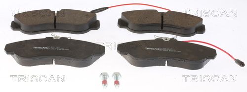 Гальмівні колодки дискові TRISCAN 811010021 - zapix