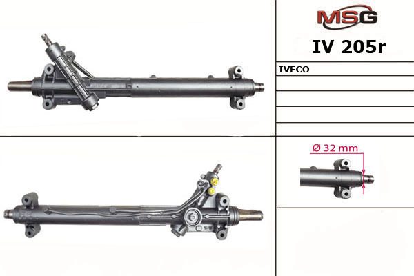 Тяга кермова MSG REBUILDING IV205R - zapix