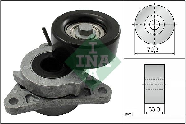 Натяжний пристрій ременя поліклінового SCHAEFFLER INA 534060610 - zapix