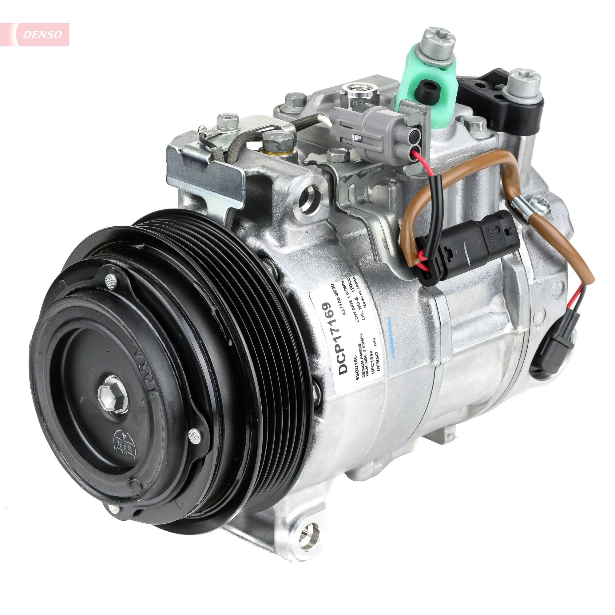 Компресор кондиціонера DENSO DCP17169 - zapix