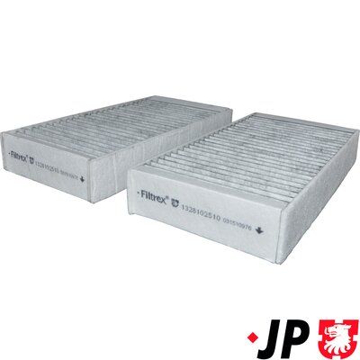 Фільтр салону JP GROUP 1328102510 - zapix