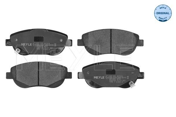 Гальмівні колодки дискові MEYLE 0252494619W - zapix