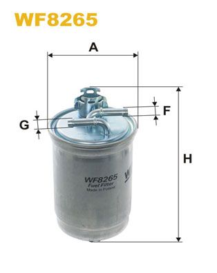 Паливний фільтр WIX FILTERS WF8265 - zapix