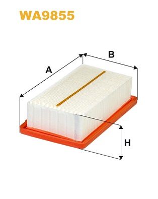 Повітряний фільтр WIX FILTERS WA9855 - zapix