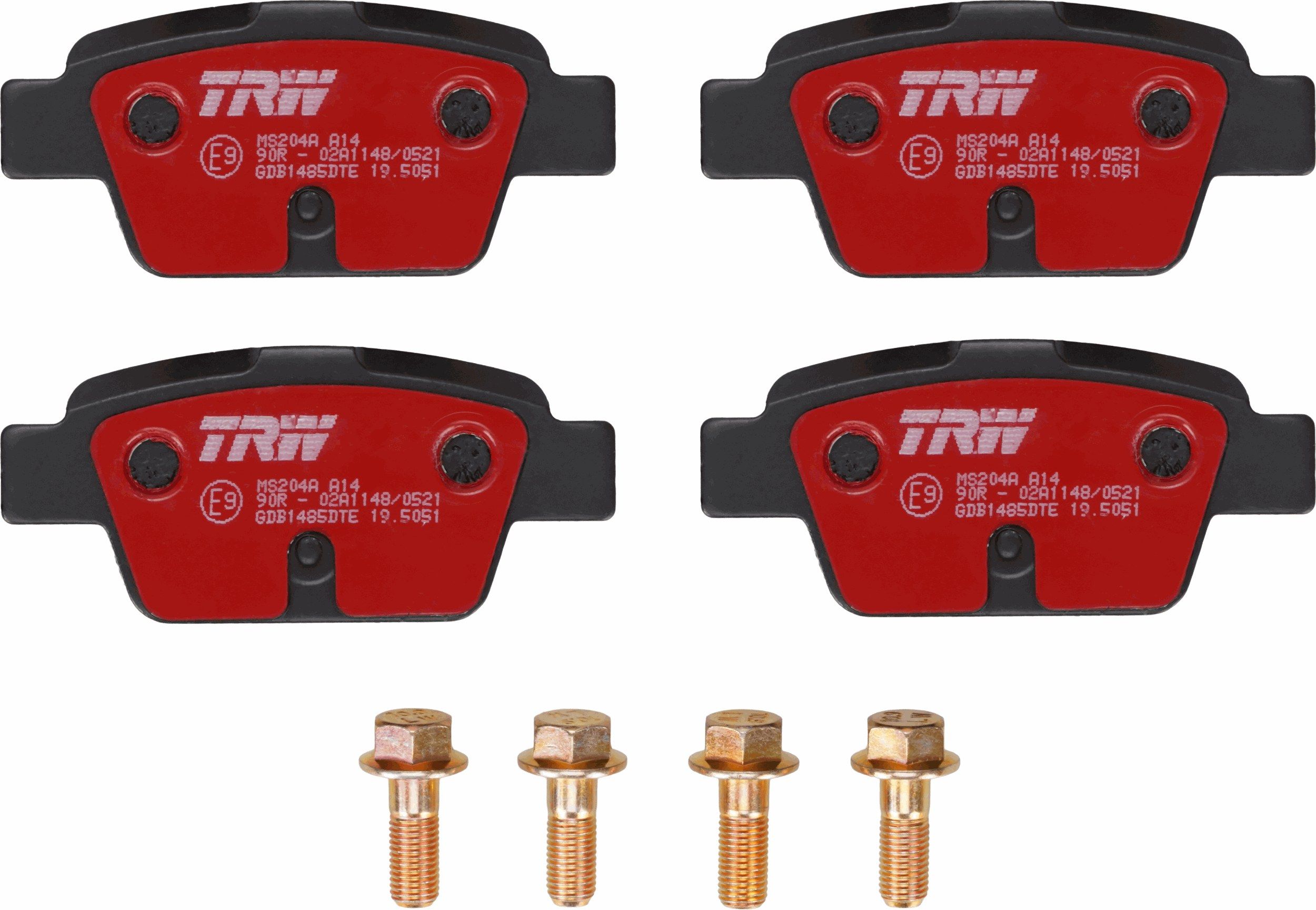 Гальмівні колодки дискові TRW GDB1485DTE - zapix
