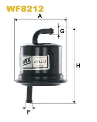 Паливний фільтр WIX FILTERS WF8212 - zapix