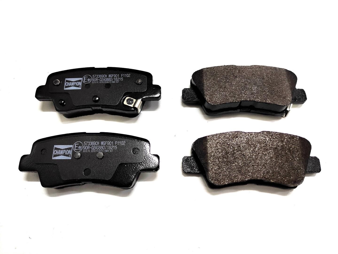 Гальмівні колодки дискові CHAMPION 573369CH - zapix