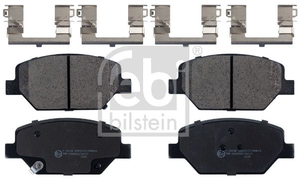 Гальмівні колодки дискові FEBI BILSTEIN 116248 - zapix