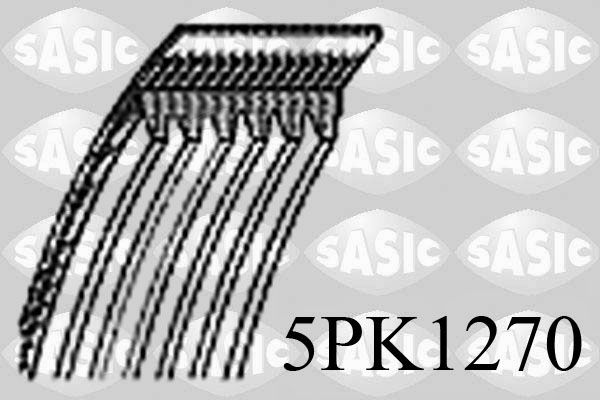 Поліклиновий ремінь SASIC 5PK1270 - zapix