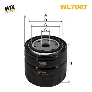 Оливний фільтр WIX FILTERS WL7067