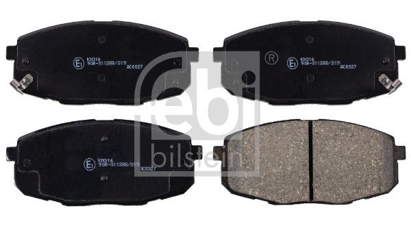 Гальмівні колодки дискові FEBI BILSTEIN 170119 - zapix