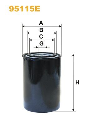 Паливний фільтр WIX FILTERS 95115E - zapix