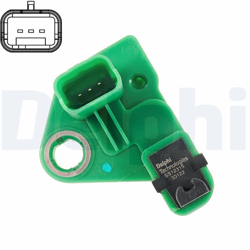 Датчик положення колінчастого валу DELPHI SS1231512B1 - zapix
