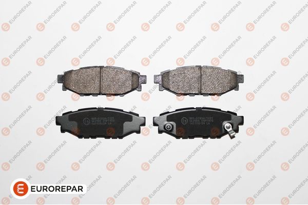 Гальмівні колодки дискові EUROREPAR 1639380080
