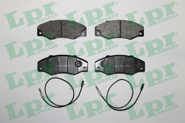 Гальмівні колодки дискові LPR 05P276 - zapix
