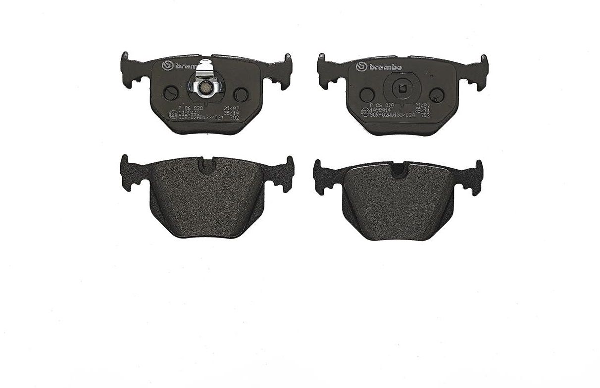 Гальмівні колодки дискові BREMBO P06020 - zapix
