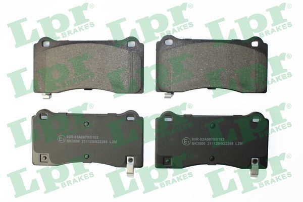Гальмівні колодки дискові LPR 05P2268 - zapix