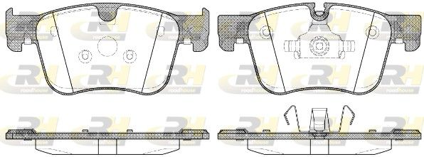 Гальмівні колодки дискові ROADHOUSE 2156000 - zapix