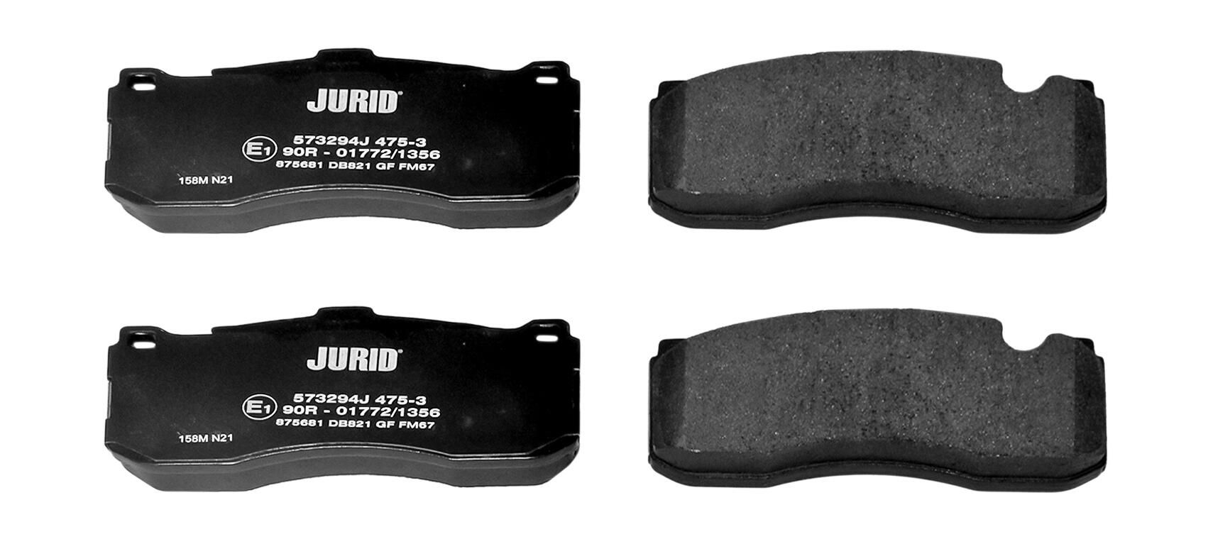 Гальмівні колодки дискові JURID 573294J - zapix