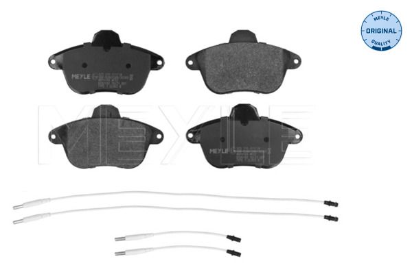 Гальмівні колодки дискові MEYLE 0252150717W - zapix