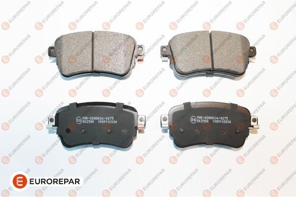 Гальмівні колодки дискові EUROREPAR 1675991880 - zapix