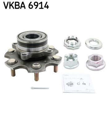 Підшипник / маточина колеса SKF VKBA6914 - zapix