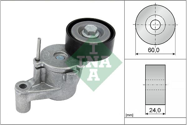 Натяжний пристрій ременя поліклінового SCHAEFFLER INA 534072610 - zapix