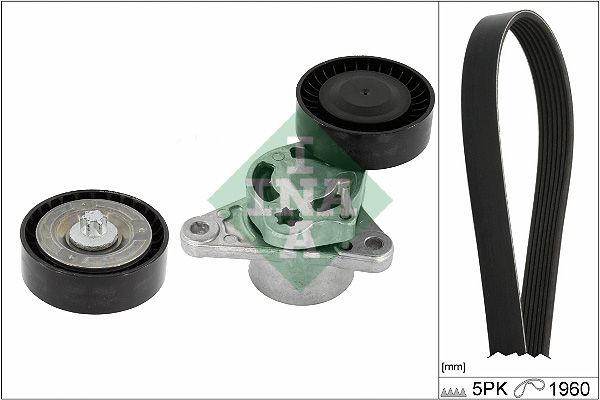 Комплект поліклинових ременів SCHAEFFLER INA 529048710 - zapix