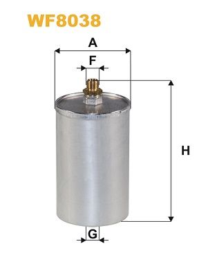 Топливный фильтр WIX FILTERS WF8038