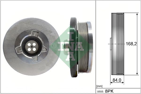 Шків колінвалу SCHAEFFLER INA 544050810 - zapix