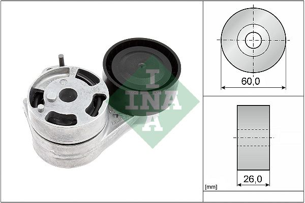 Натяжний пристрій ременя поліклінового SCHAEFFLER INA 534093810 - zapix