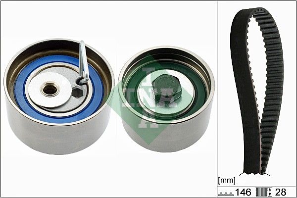 Комплект ременя ГРМ SCHAEFFLER INA 530058710 - zapix