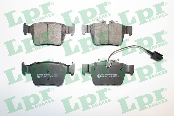 Гальмівні колодки дискові LPR 05P2125 - zapix