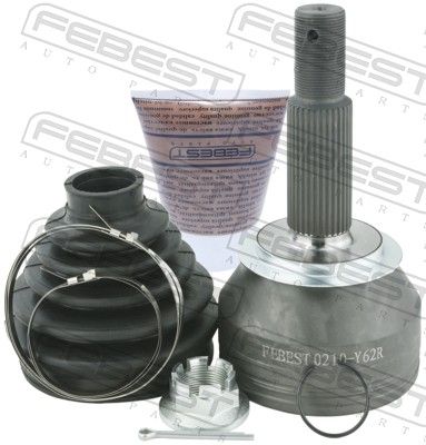 Шарнір рівних кутових швидкостей (ШРКШ) FEBEST 0210Y62R - zapix