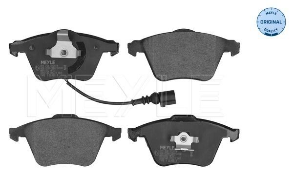 Гальмівні колодки дискові MEYLE 0252380120W - zapix
