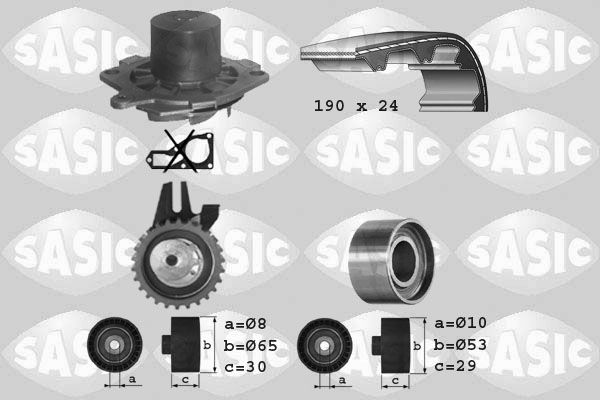 Комплект ременя ГРМ SASIC 3906006 - zapix
