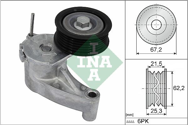 Натяжний пристрій ременя поліклінового SCHAEFFLER INA 534071010 - zapix