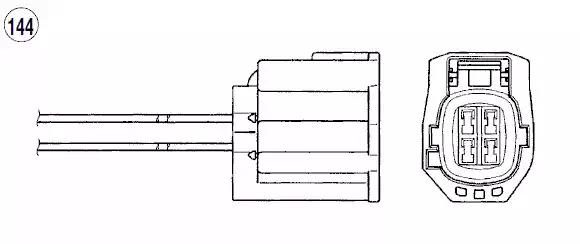 Кисневий датчик NGK 9380 - zapix