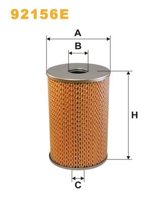 Гідравлічний фільтр WIX FILTERS 92156E - zapix