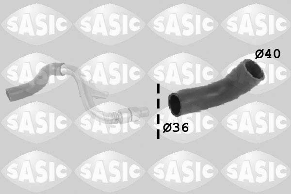 Патрубок інтеркулера SASIC 3336067 - zapix