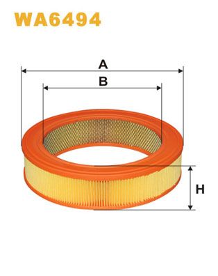 Повітряний фільтр WIX FILTERS WA6494 - zapix