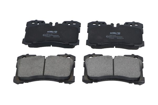 Гальмівні колодки дискові KAVO PARTS KBP9150 - zapix
