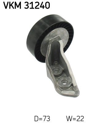 Обвідний ролик ременя приводного SKF VKM31240 - zapix