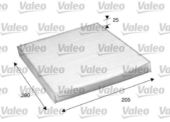 Фільтр салону VALEO 698885 - zapix