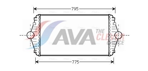 Інтеркулер AVA QUALITY COOLING CN4086 - zapix