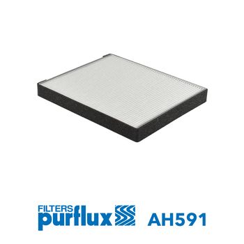 Фільтр салону PURFLUX AH591 - zapix