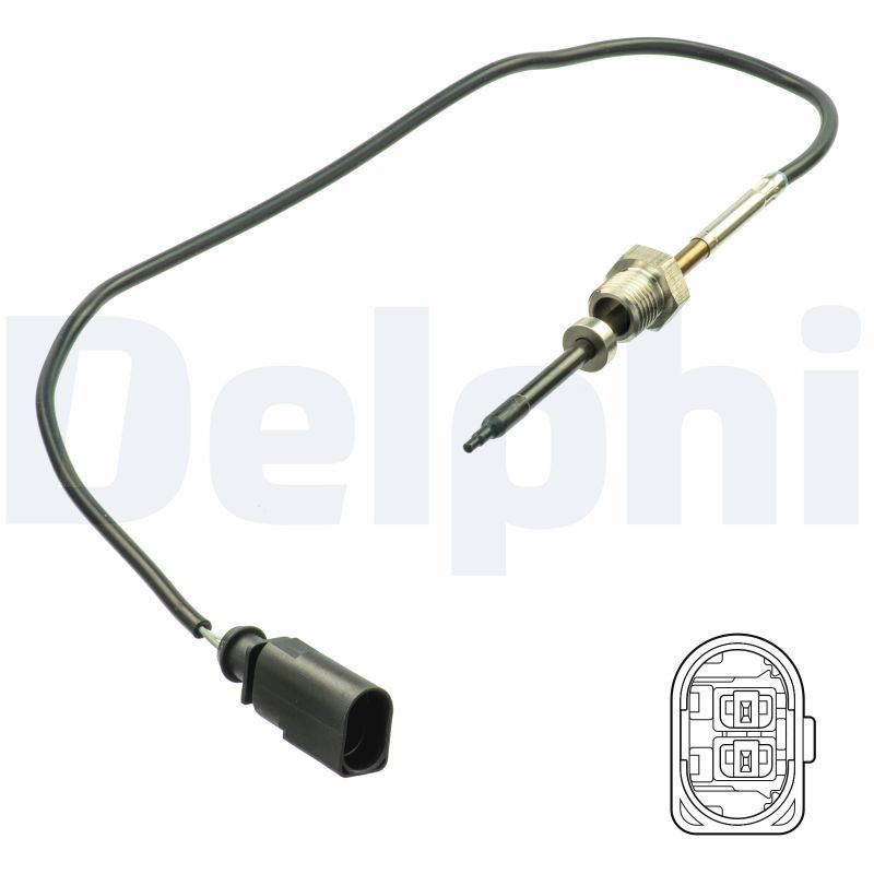 Датчик температури відпрацьованих газів DELPHI TS30165 - zapix