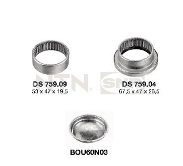 Сайлентблок балки SNR KS55902 - zapix