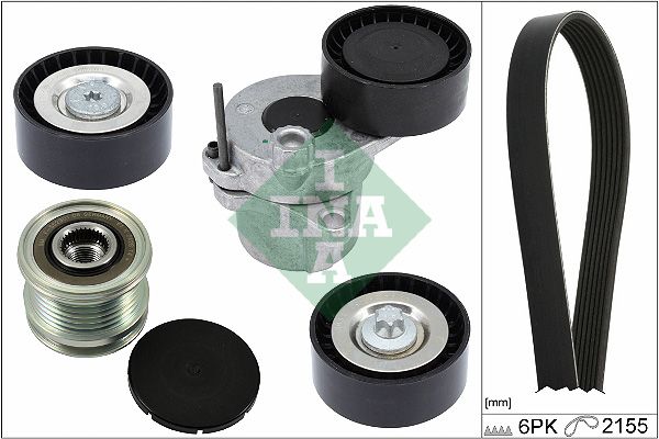 Комплект поліклинових ременів SCHAEFFLER INA 529047920 - zapix